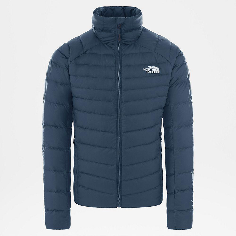 The North Face New Ashton Ανδρικα Puffer Μπουφαν - Μπλε (MOIF07831)